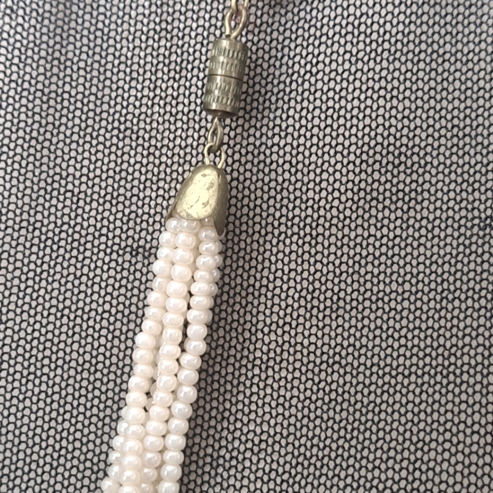 Multistrand mini seed necklace - Picture 7 of 7